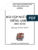 Bai Tap Ngu Phap Tieng Anh 10 HK II - Bo Nang Cao - GV Le Ngoc Thach