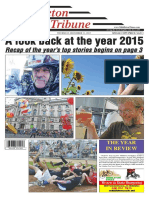 A Look Back at The Year 2015: Recap of The Year's Top Stories Begins On Page 3