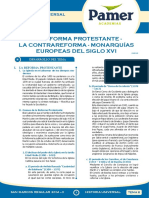 HU_Sem_8_La reforma protestante-La contrareforma - Monarqu+¡as europeas del siglo XVI