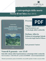 Milano 8-12-2016 Pres. Archeologia e Antropologia Della Morte