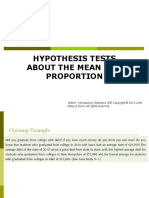 2 Hypothesis Testing