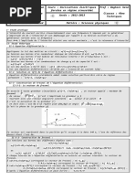 Oscillations Électriques Forces en Regime Sinusoidal