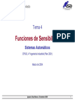 Funciones Sensibilidad T y S