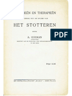1931 Het Stotteren_Theorieen en Therapieen_A Goeman
