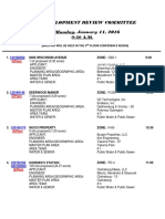 Development Review Committee Monday, January 11, 2016