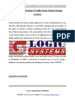 LSJ1518 - Real-Time Detection of Traffic From