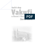 Vakufi u Bosni i Hercegovini - Zbornik Radova