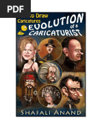 Evolution of A Caricaturist How To Draw Caricatures Kindle Book Shafali Anand1