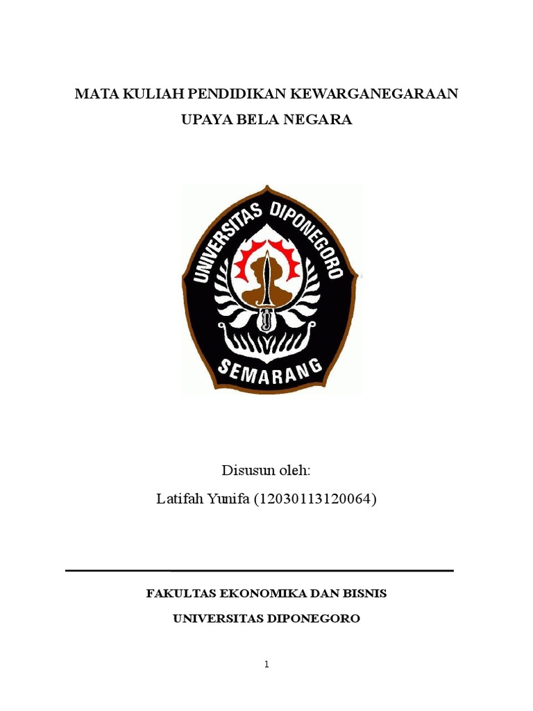 Makalah Pkn Bela Negara