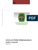 (POGI) DRAFT USULAN PNPK Pendarahan Pasca Melahirkan