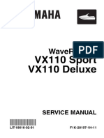 2004 Yamaha Wave Runner VX110 Sport & Deluxe