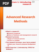 PART I 1ST Introducing Research 2