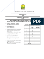 Ujian 2 Matematik f2 2015