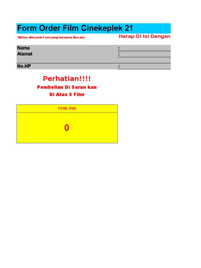 List Film Update Bulan Maret 2015 Pdf