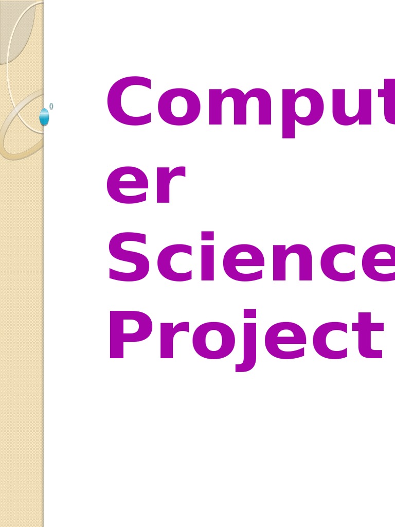 Computer Project | PDF