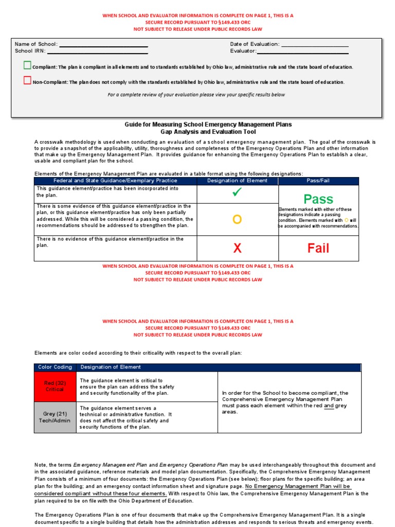 Gap Analysis Tool PDF Emergency Management Emergency
