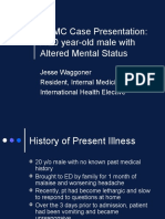 KCMC Case Presentation: A 20 Year-Old Male With Altered Mental Status