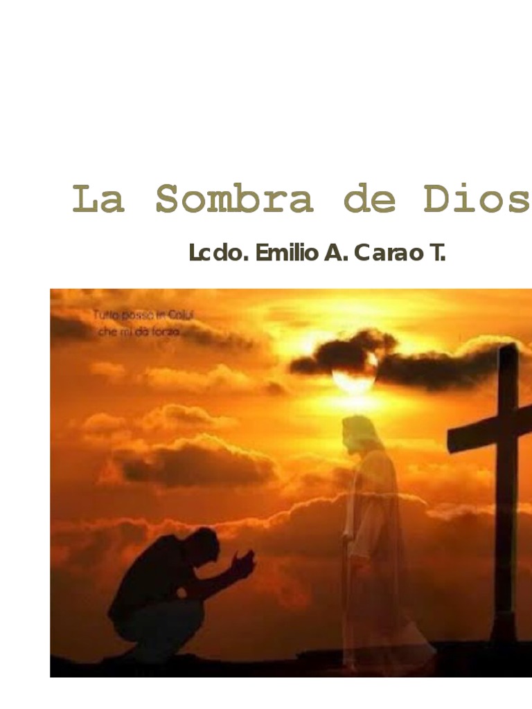 La Sombra de Dios 3 PDF Pecado espíritu Santo