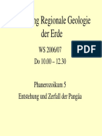 Regionale Geologie Phanerozoikum 5 Pangaea