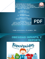 Obesidad Infantil y Deporte MEDICINA DEPORTIVA.