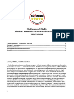 Programma Amministrativo m5s Bucchianico 2014