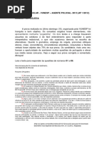 Prova de Lingua Portuguesa - AGEPOL Correcao
