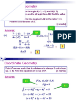 Coordinate Geometry