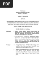 Permendiknas RI Nomor 28 Tahun 2008 Tentang Perubahan Atas Peraturan Menteri Pendidikan Nasional Nomor 13 Tahun 2008 Tentang Harga Eceran Tertinggi Buku Teks Pelajaran