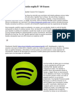 Spotify Premium Gratis Explicó 10 Frases