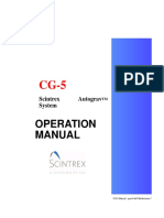 CG5 Autograv Manual