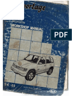 Manual Kia Sportage 1994