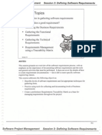 Session 3 - Defining Software Requirements