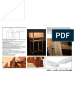 Joinery: Mortise and Tenon (Through)
