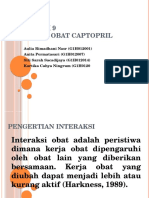 11 Interaksi Obat Captropil