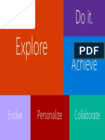 Explore: Collaborate Personalize Evolve