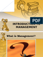 Unit I: Introduction To Management