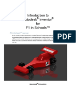 Autodesk Inventor F1 in Schools