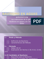 Presentación Bautismo en Aguas