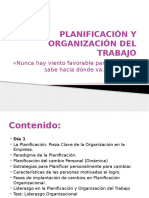 Taller de Planificacion y Organizacion Del Trabajo