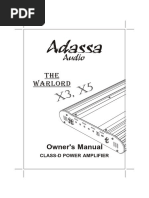 Download Adassa Manual x5 x3 by Sergio Del Saac Diaz SN294440963 doc pdf