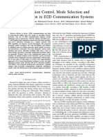 Joint Admission Control, Mode Selection and Power Allocation in D2D Communication Systems