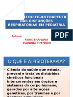 Importância Da Fisioterapia No Hospital Pédiatrico David Bernardino