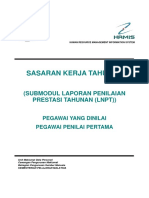 Panduan Pengguna Submodul Pengurusan Prestasi (SKT)