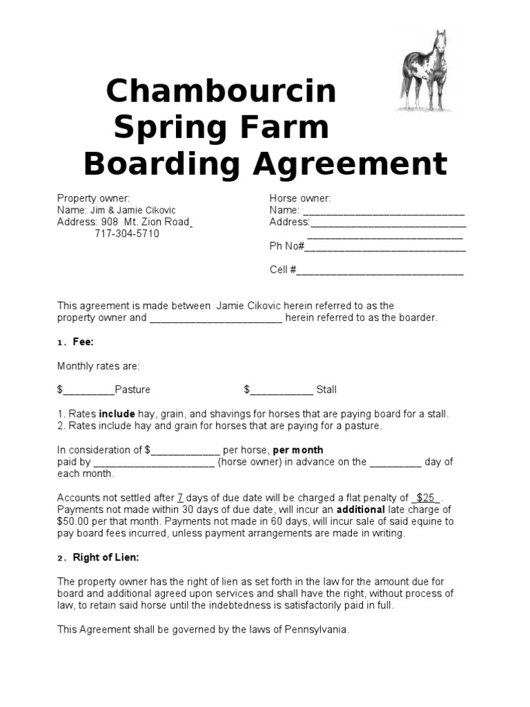 boarding-agreement-horses