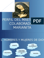 Perfil Del Docente Marianita