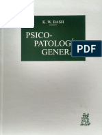 Psicopatologia General - Bash