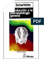 Introduccion A La Psicopatologia General - Scharfetter