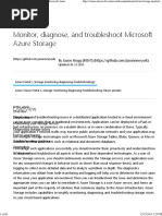Download Monitor Diagnose And Troubleshoot Storage Microsoft Azure by pari SN294458853 doc pdf