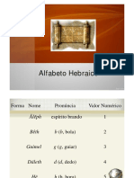 02 - Alfabeto Hebraico