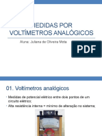Medidas Por Voltímetros Analógicos - Instrumentação Eletrônica